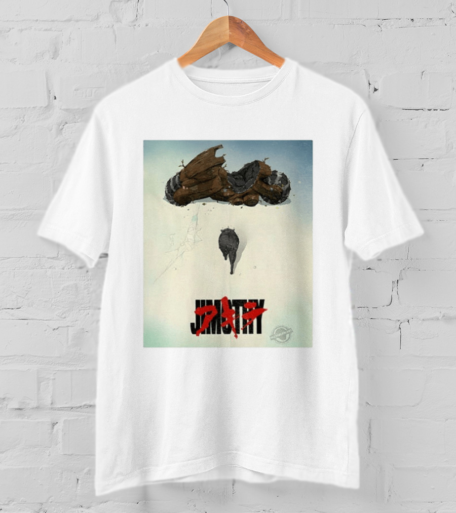 Jimothy Akira Kaneda Bike Homage Neo Tokyo Anime T-Shirt
