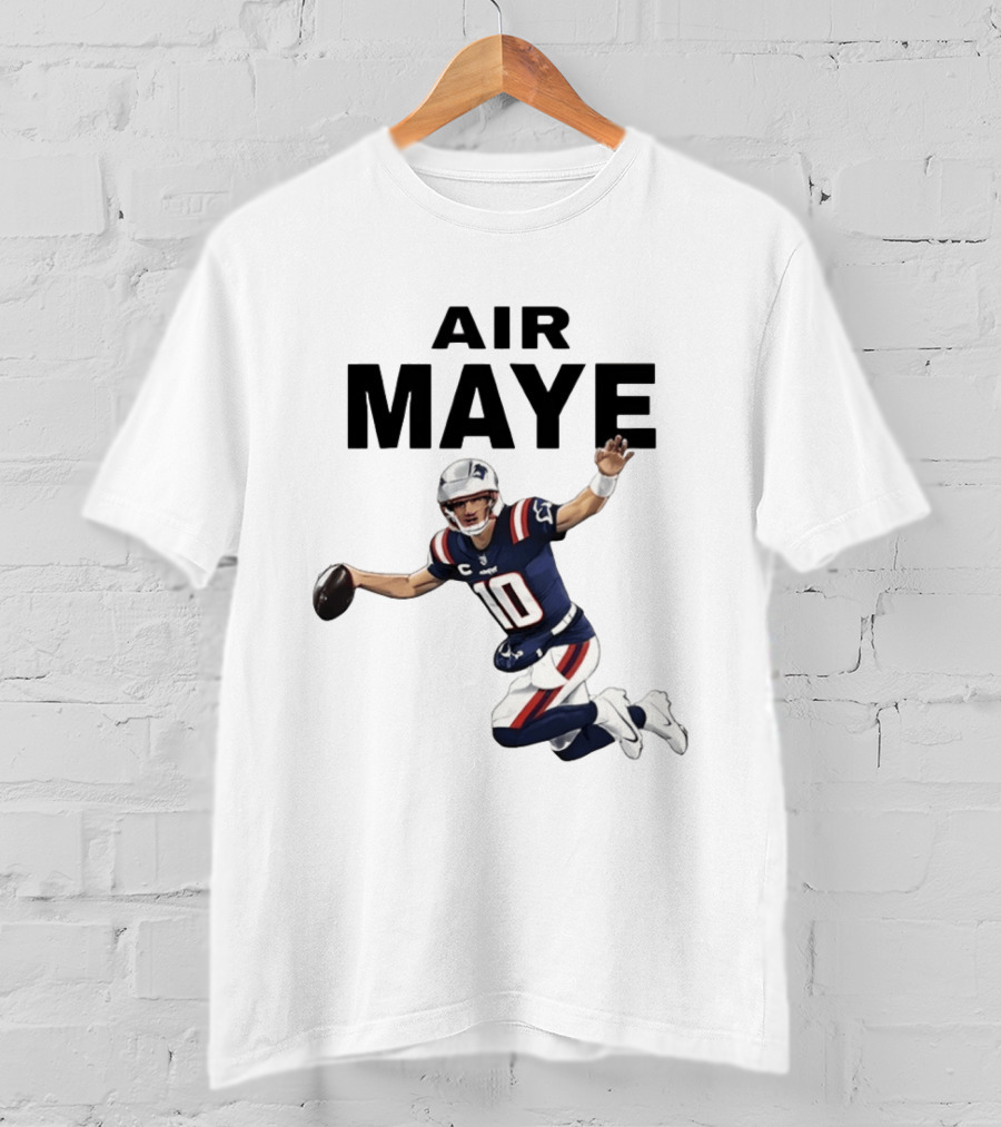 New England Football Air Maye Quarterback Number 10 T-Shirt