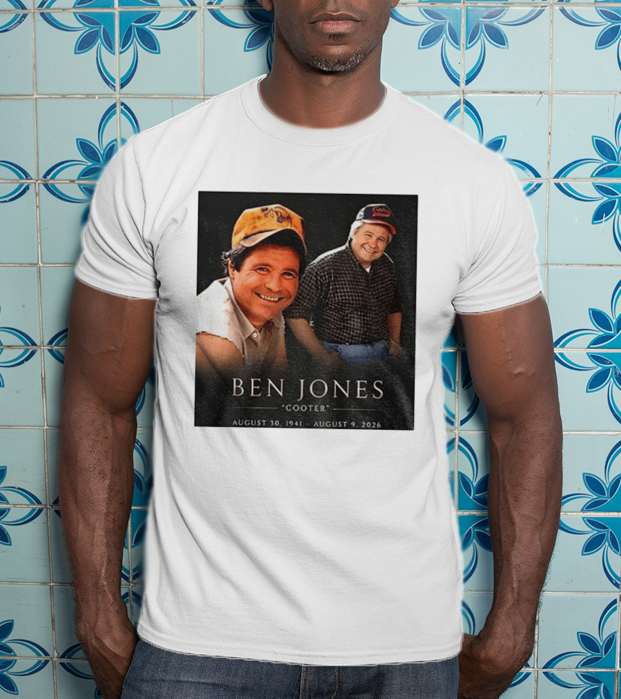 Ben Jones Cooter Memorial August 30 1941 August 9 2026 T-Shirt