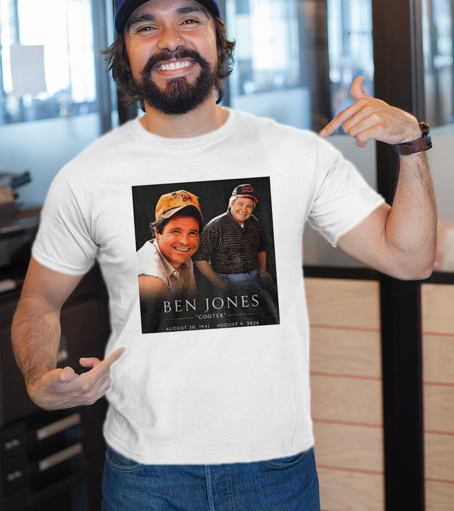 Ben Jones Cooter Memorial August 30 1941 August 9 2026 T-Shirt