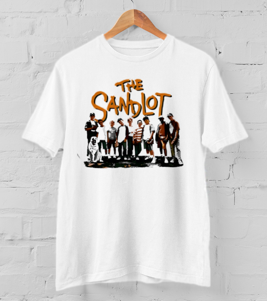 The Sandlot Cast Benny Smalls Hercules Movie Characters T-Shirt