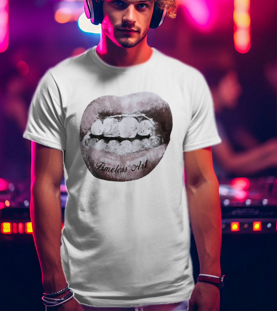 Timeless Art Grillz Lips Renaissance T-Shirt