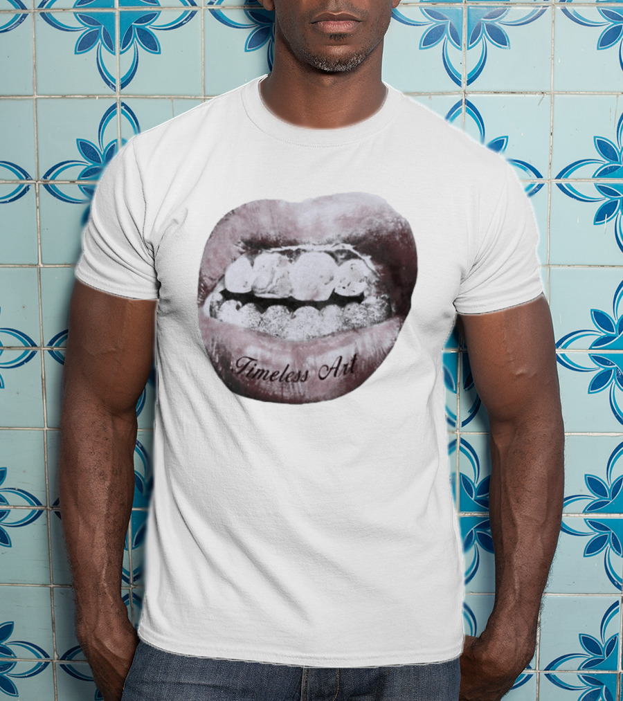 Timeless Art Grillz Lips Renaissance T-Shirt