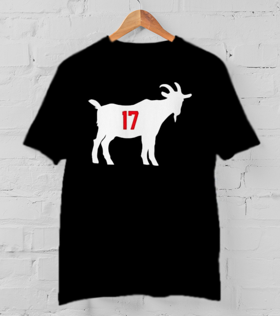17 White Billy Goat T-Shirt
