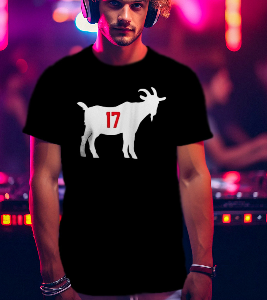 17 White Billy Goat T-Shirt