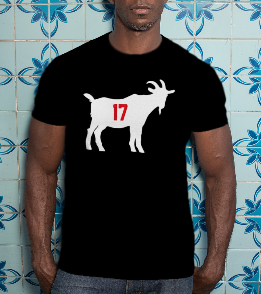 17 White Billy Goat T-Shirt