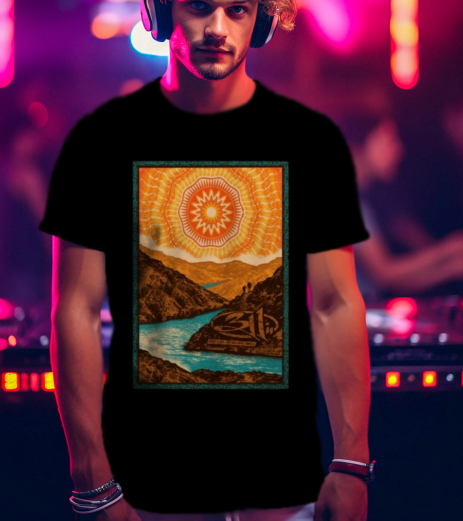 311 August 11 2026 Nampa ID Sunburst Mountain River Scene T-Shirt