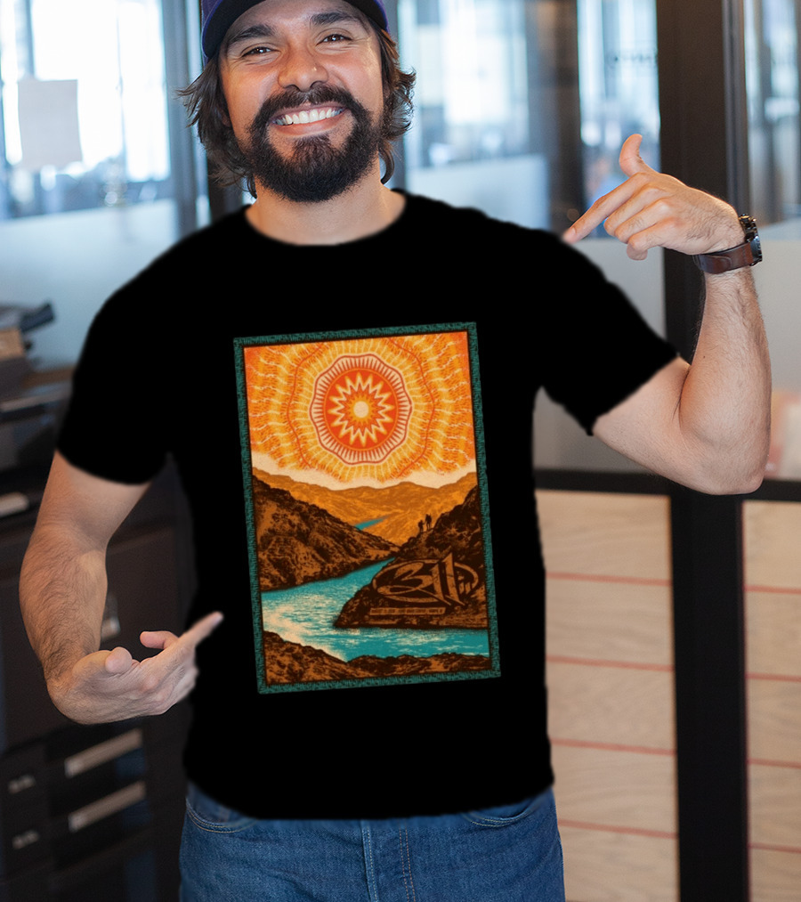 311 August 11 2026 Nampa ID Sunburst Mountain River Scene T-Shirt
