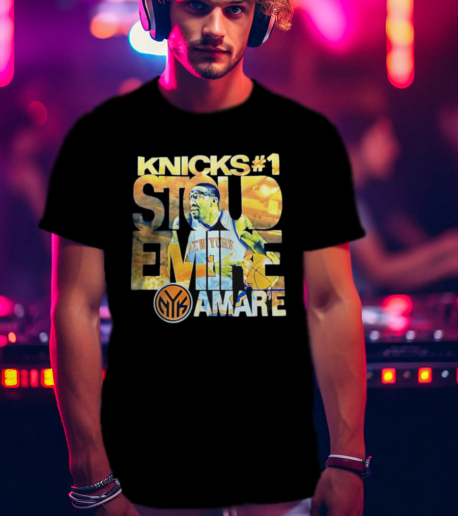 Knicks #1 Stoudemire Amare New York NYK T-Shirt