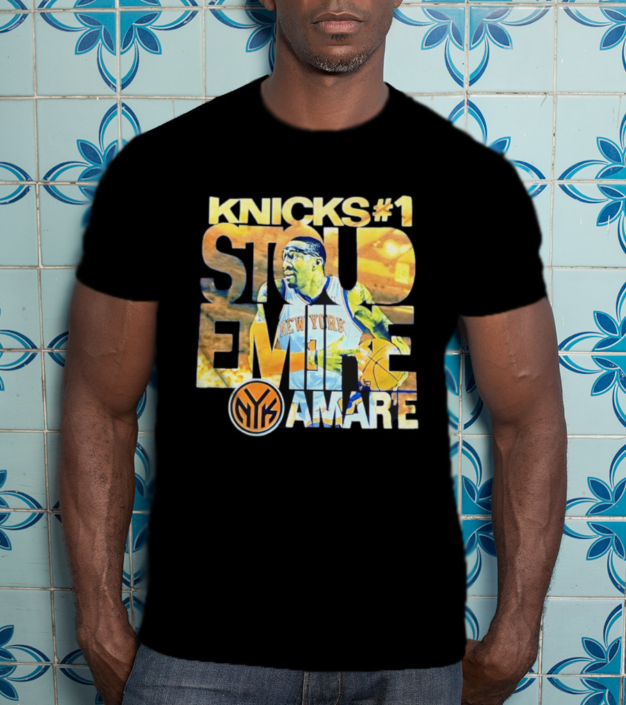 Knicks #1 Stoudemire Amare New York NYK T-Shirt