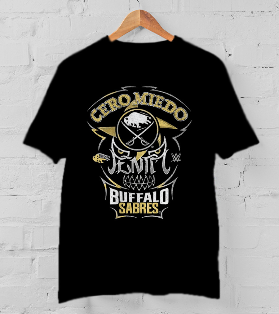 Cero Miedo Penta WWE Buffalo Sabres T-Shirt