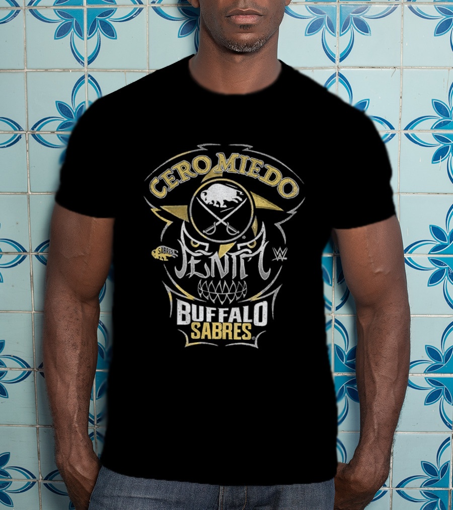 Cero Miedo Penta WWE Buffalo Sabres T-Shirt