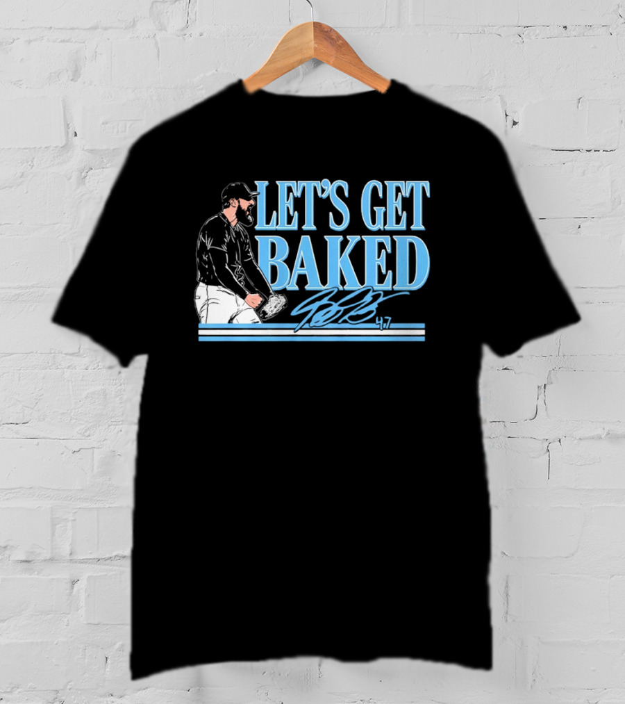 Corbin Burnes Let's Get Baked MLB Baseball Player T-Shirt