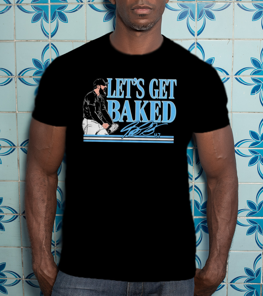 Corbin Burnes Let's Get Baked MLB Baseball Player T-Shirt