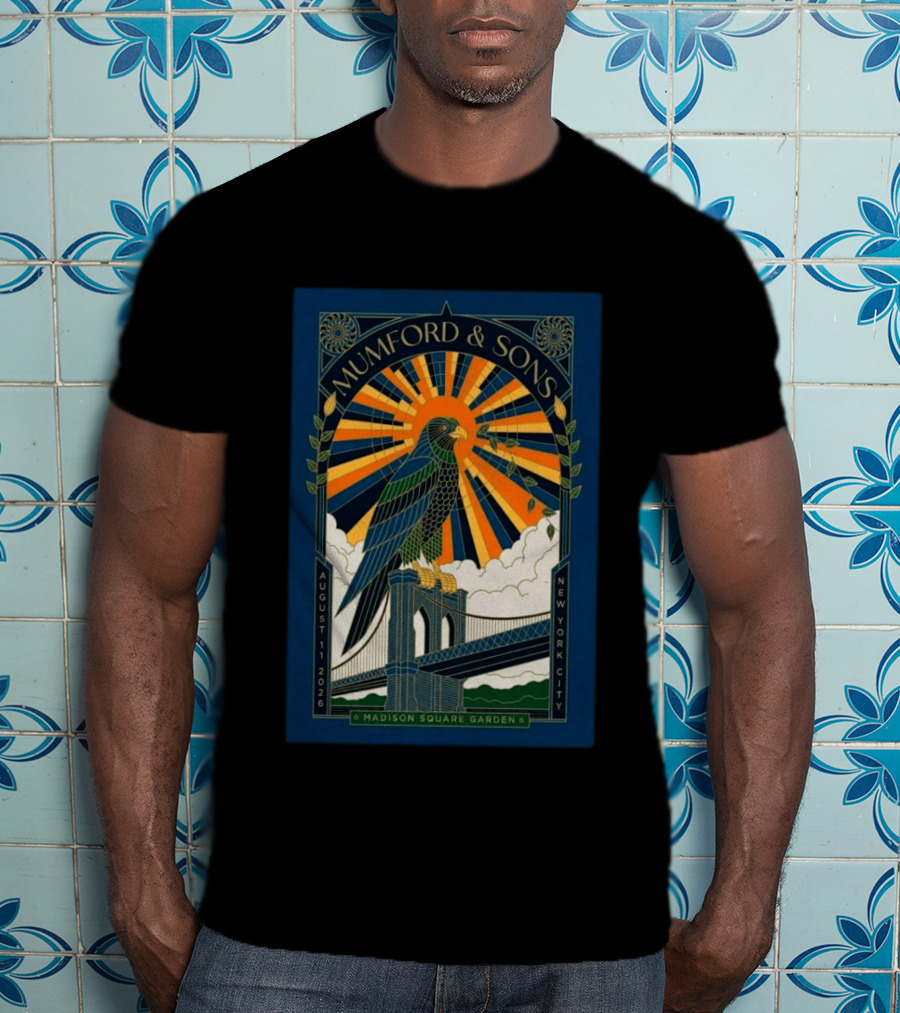 Mumford And Sons Madison Square Garden August 11 2026 New York City T-Shirt