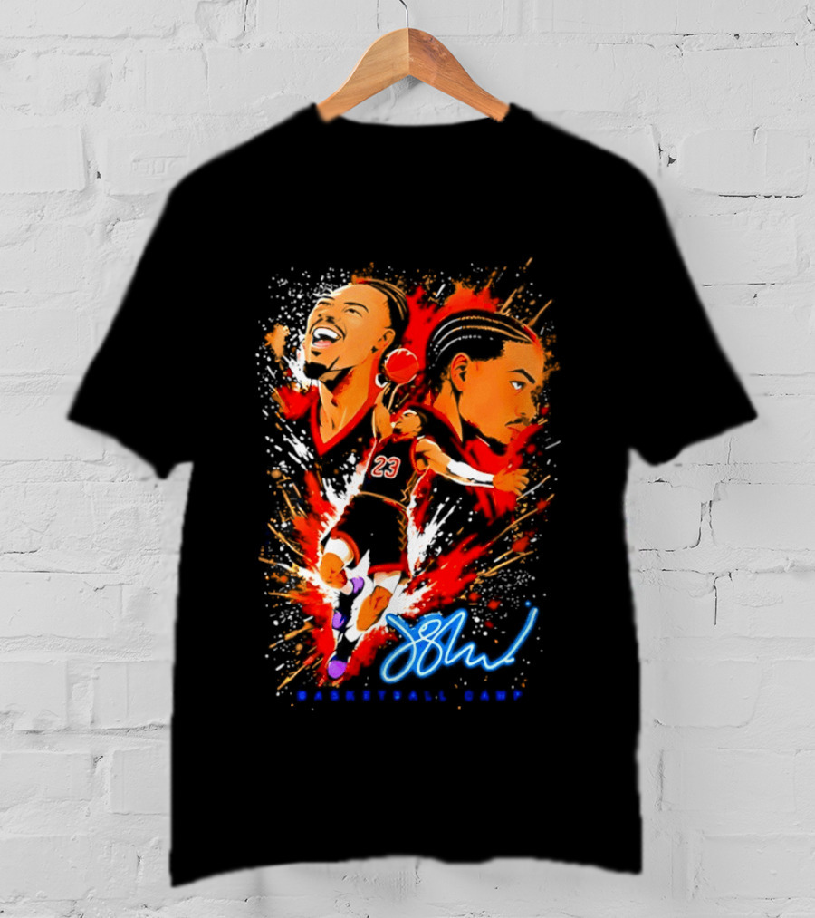 Jaden Ivey 23 Signature Basketball Camp Detroit Pistons T-Shirt