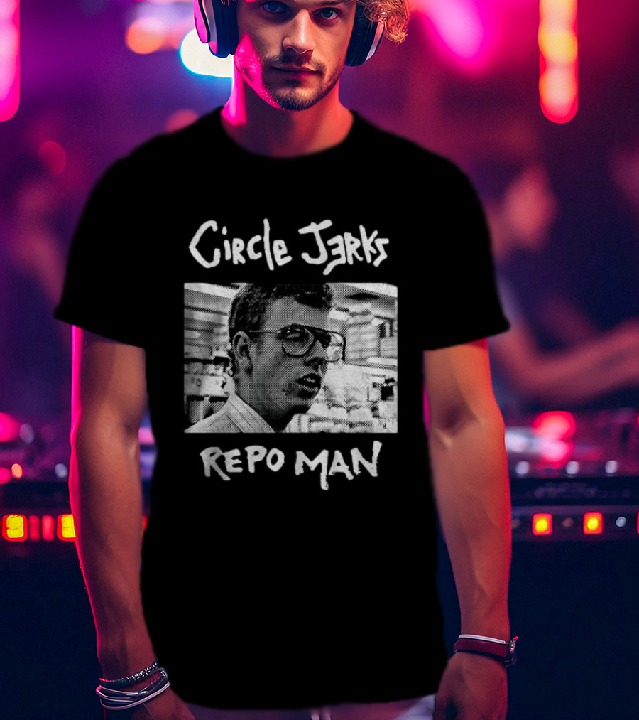 Circle Jerks Punk Rock Band Repo Man T-Shirt