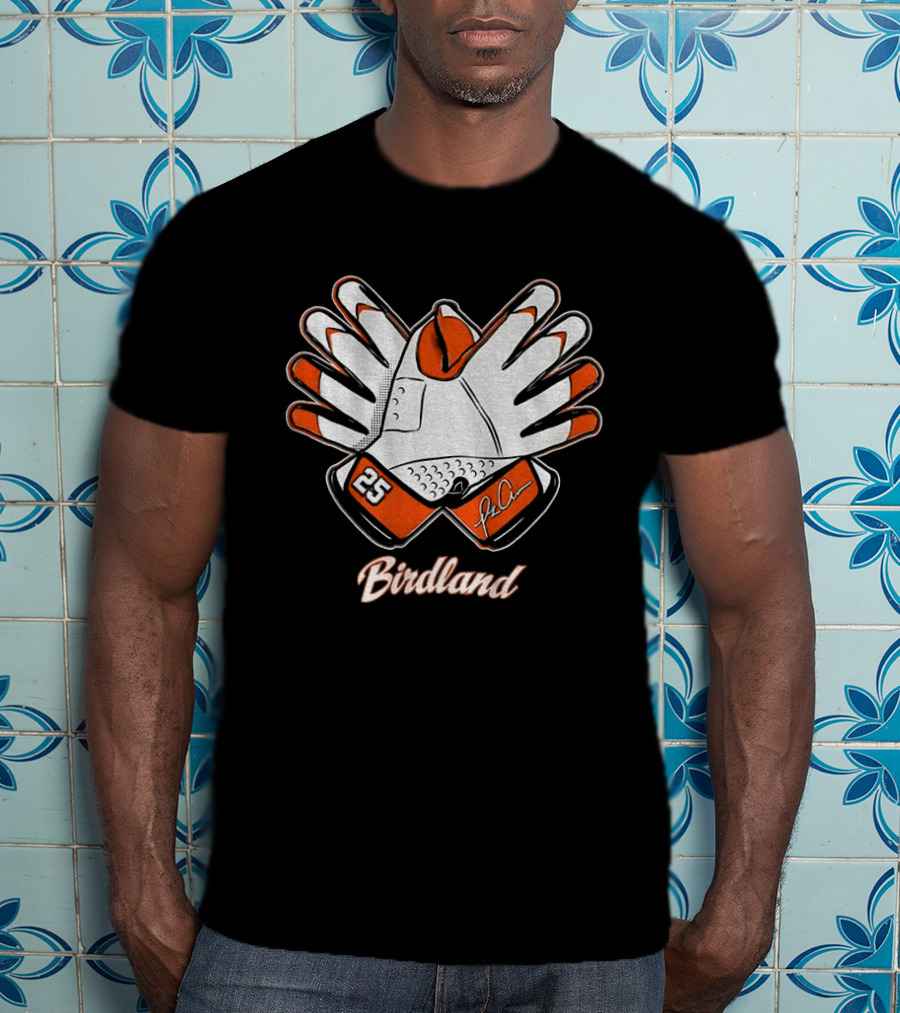 Birdland Bird Hands Celebration Pete Alonso Signature 25 T-Shirt