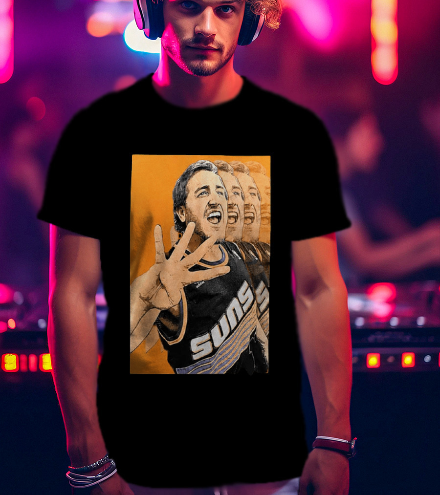 Phoenix Basketball Suns In 4 Fan Celebration T-Shirt