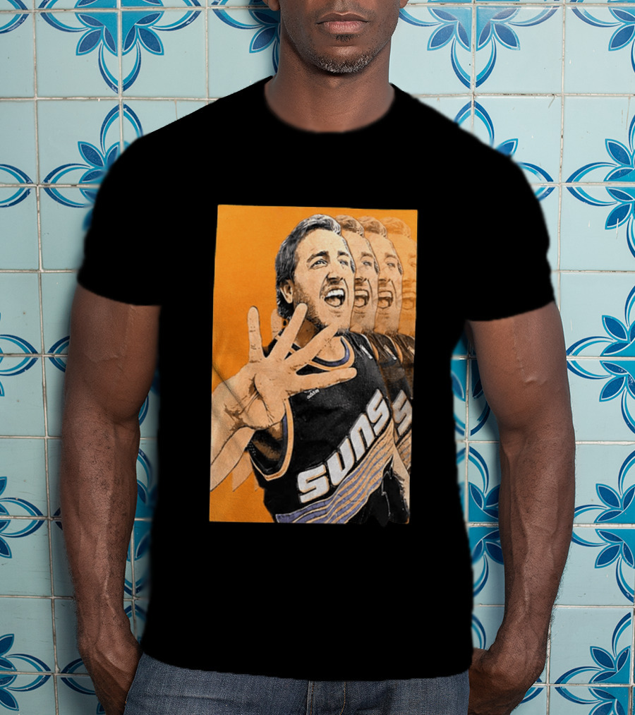 Phoenix Basketball Suns In 4 Fan Celebration T-Shirt