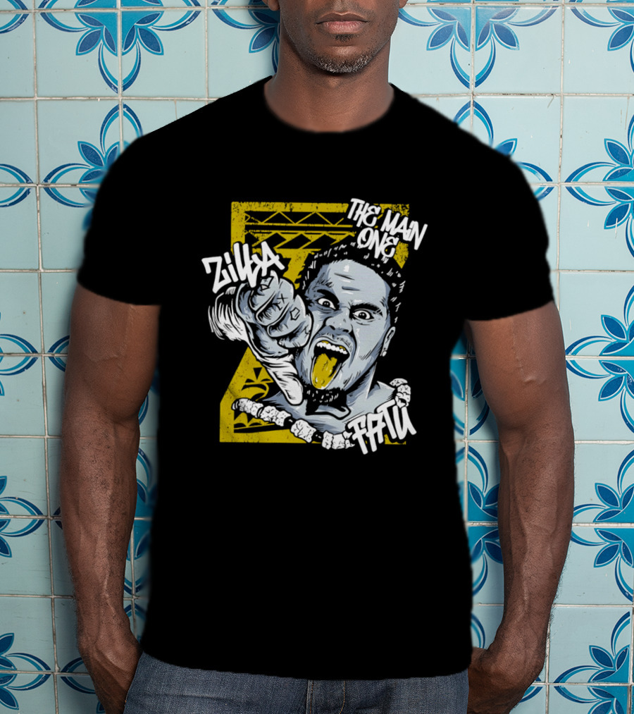 Zilla The Man One Fatu Samoan Spike T-Shirt