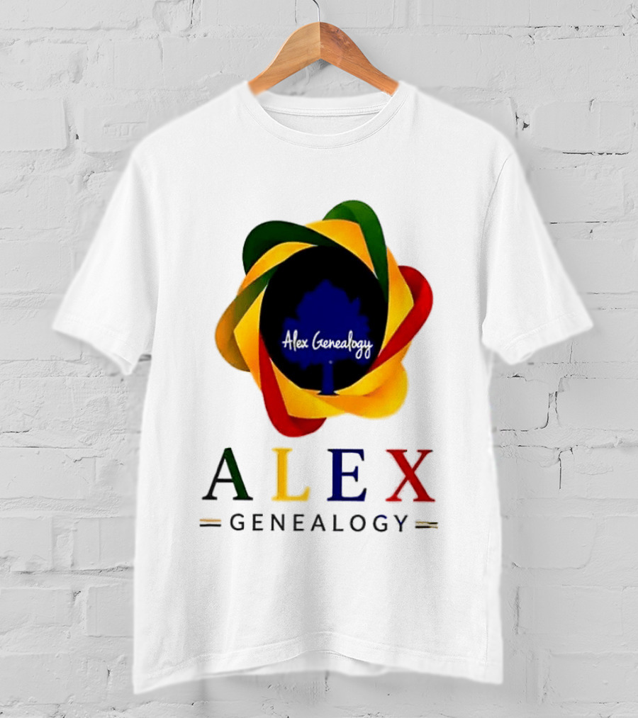 Alex Genealogy Trust Census Records More Than People Colorful Tree T-Shirt