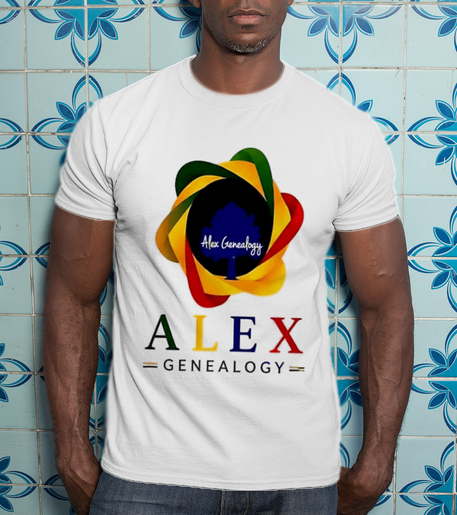 Alex Genealogy Trust Census Records More Than People Colorful Tree T-Shirt
