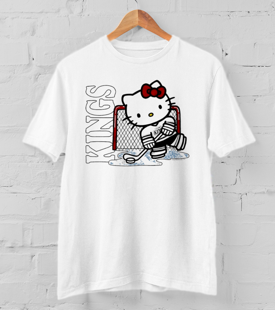 Hello Kitty Los Angeles Kings NHL 2026 Kings Hockey T-Shirt