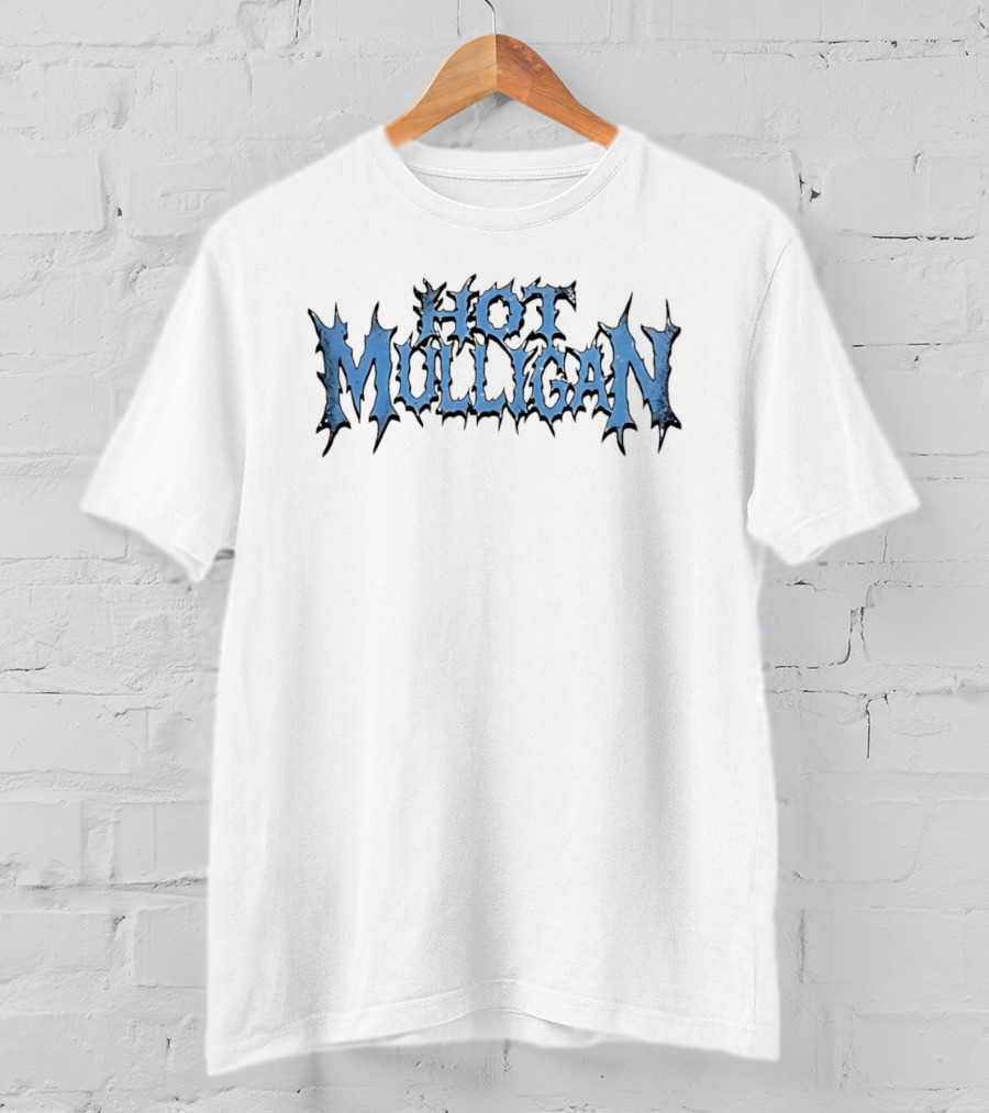 Hot Mulligan Spiky Ice Blue Metal Frozen T-Shirt