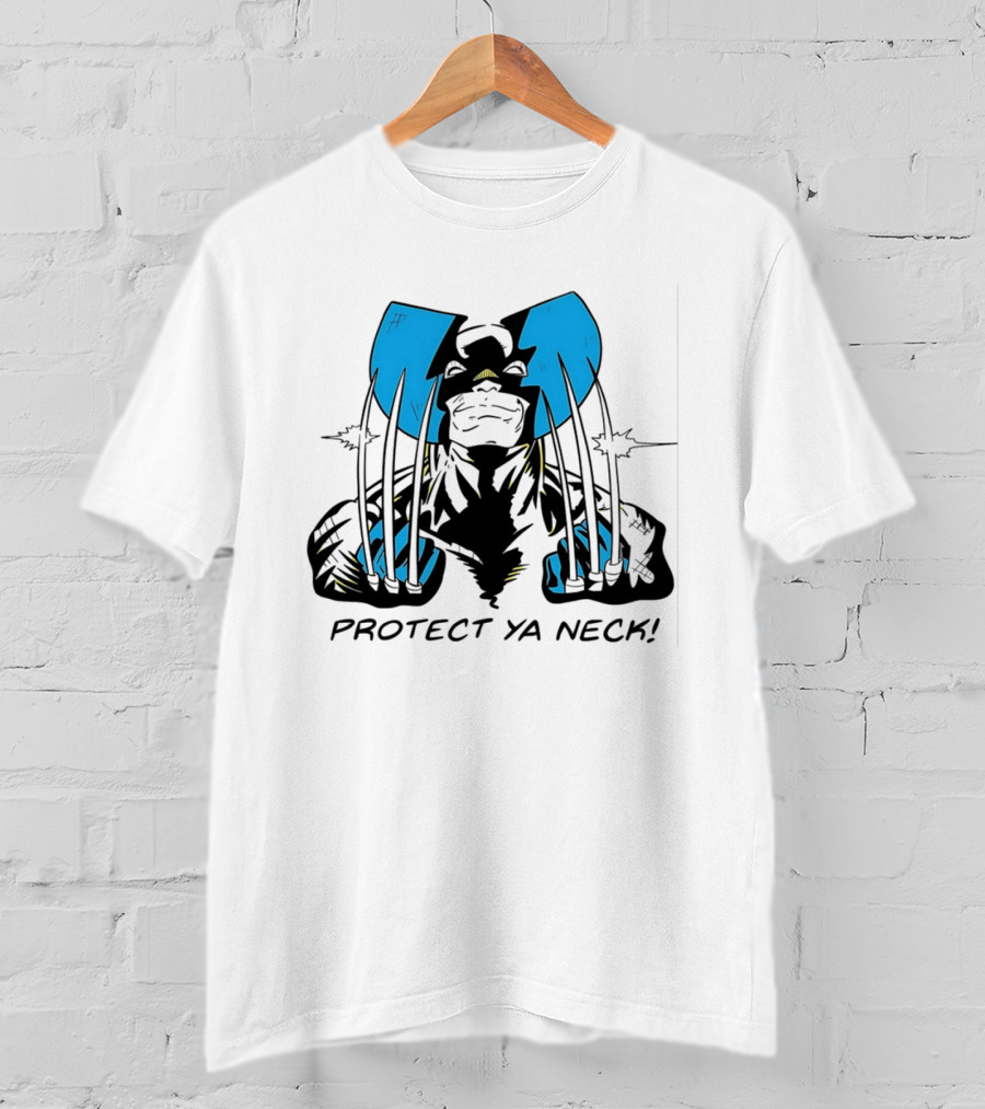 Wolverine Protect Ya Neck Iconic Marvel Comic T-Shirt