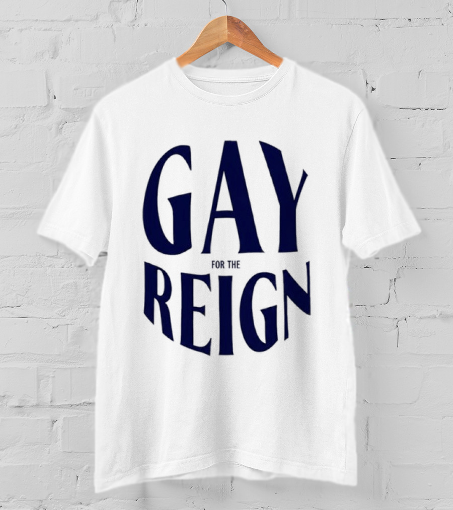 Reign FC Wildfang Pride Gay For The Reign T-Shirt