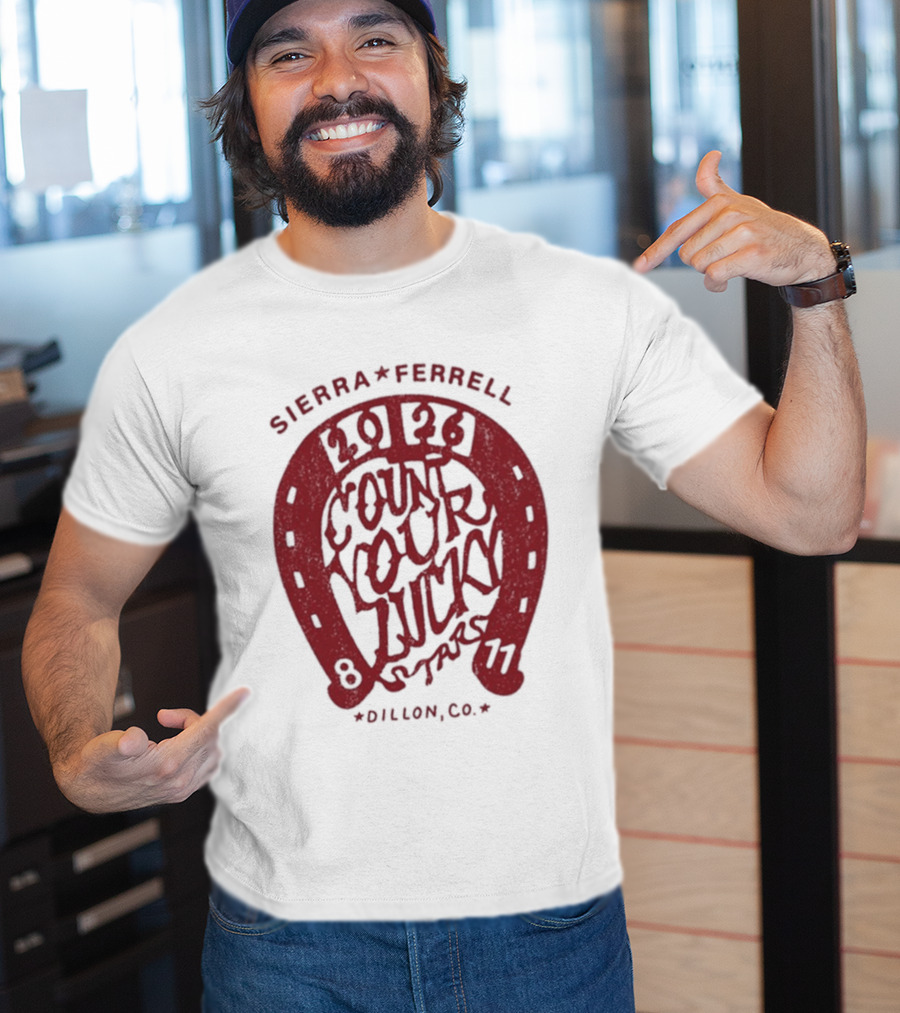 Sierra Ferrell 2026 Count Your Luck Dillon CO 8 11 T-Shirt