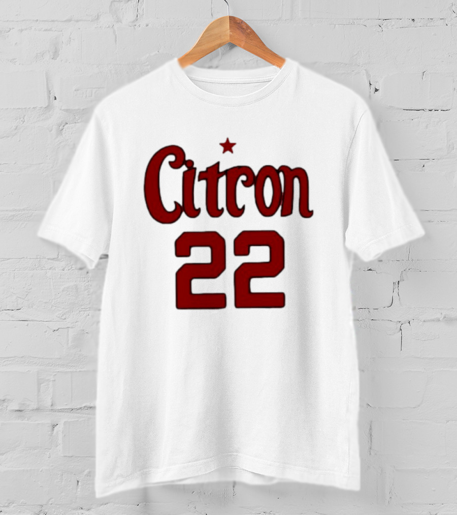 Sonia Citron 22 Washington Mystics Women's Basketball NCAA T-Shirt
