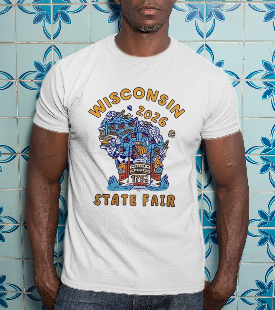 Wisconsin 2026 State Fair 175th Anniversary Celebration T-Shirt
