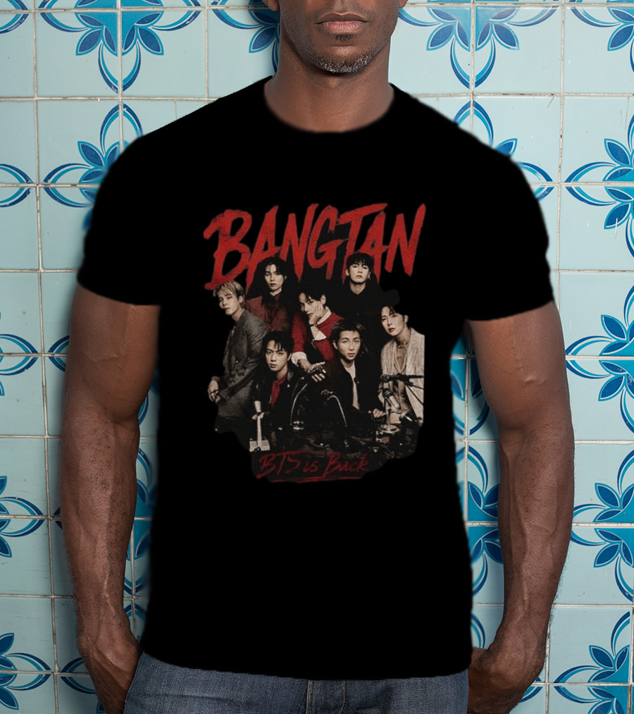 Bangtan BTS Is Back World Tour Kpop Lover T-Shirt