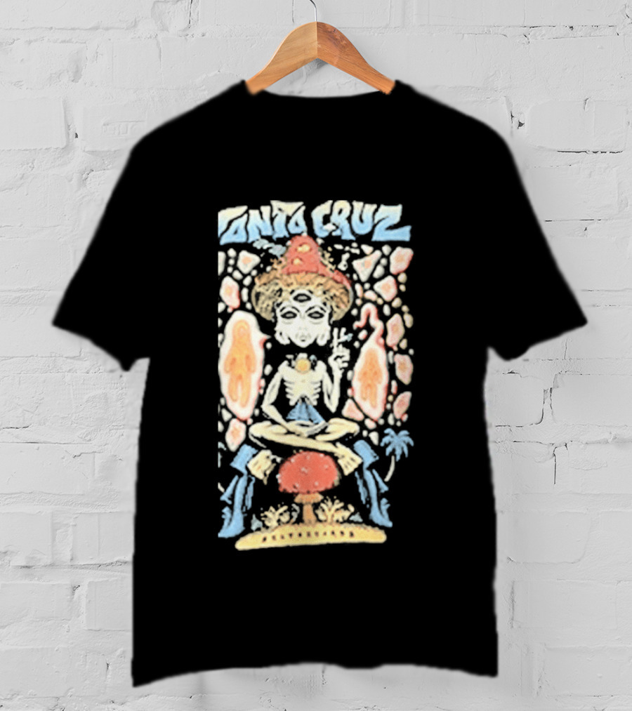 Boardertown Santa Cruz Winkowski Spaced Out Trippy 70s T-Shirt