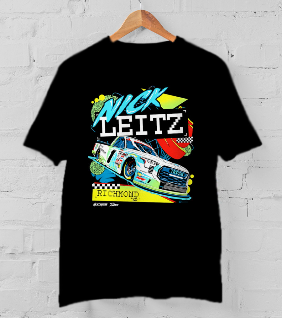 Nick Leitz Richmond NC Tricon Truck Series 2026 Racing T-Shirt