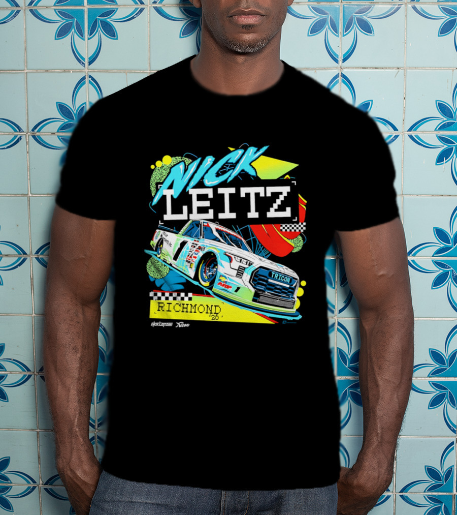 Nick Leitz Richmond NC Tricon Truck Series 2026 Racing T-Shirt