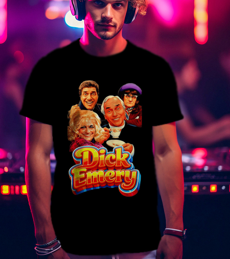 Dick Emery Characters Iconic British Comedy Legend T-Shirt