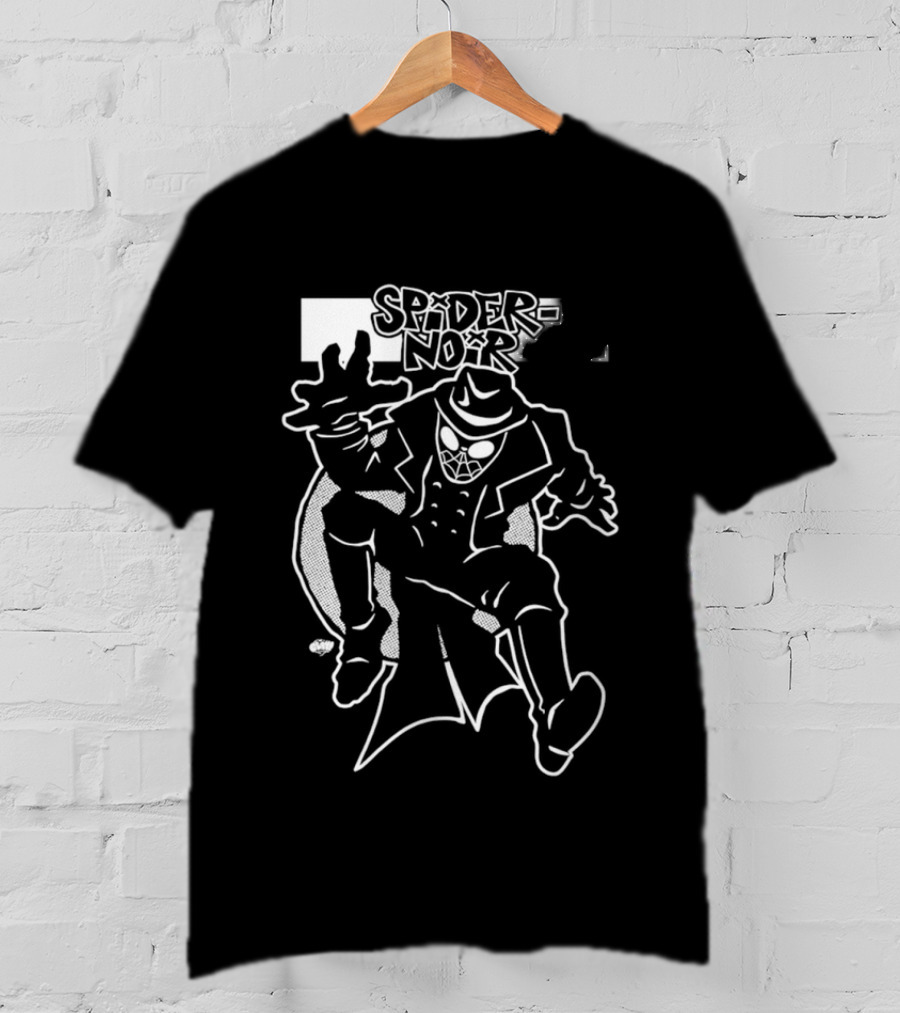Spider Noir Spider Man Noir Comic Style Hero T-Shirt
