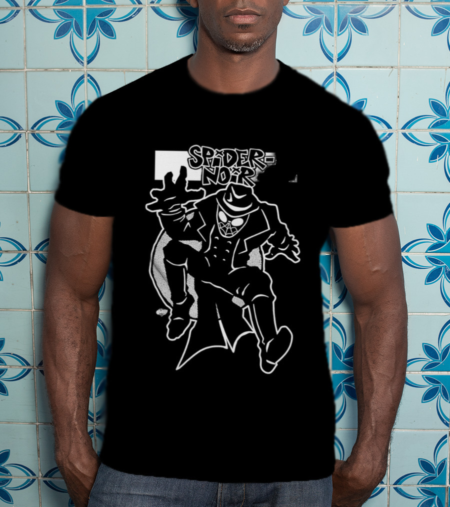 Spider Noir Spider Man Noir Comic Style Hero T-Shirt