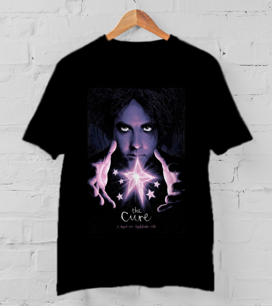 The Cure 12 August 2026 Oslo Enchanting Starry Night T-Shirt