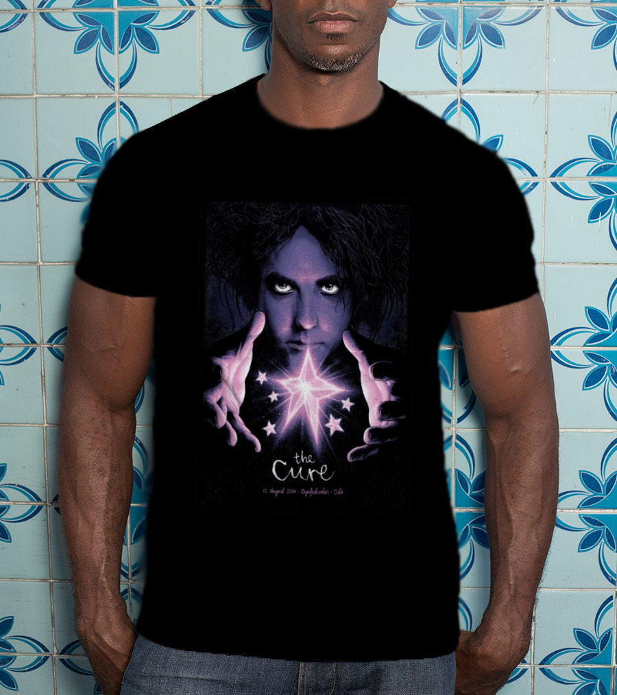 The Cure 12 August 2026 Oslo Enchanting Starry Night T-Shirt