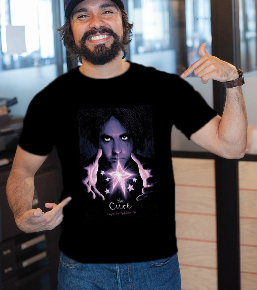 The Cure 12 August 2026 Oslo Enchanting Starry Night T-Shirt