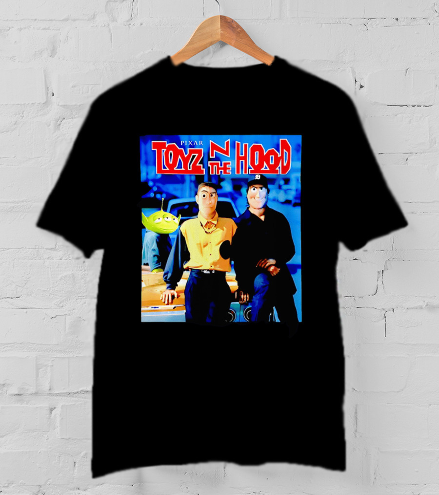 Pixar Toyz N The Hood Parody Toy Story Characters T-Shirt