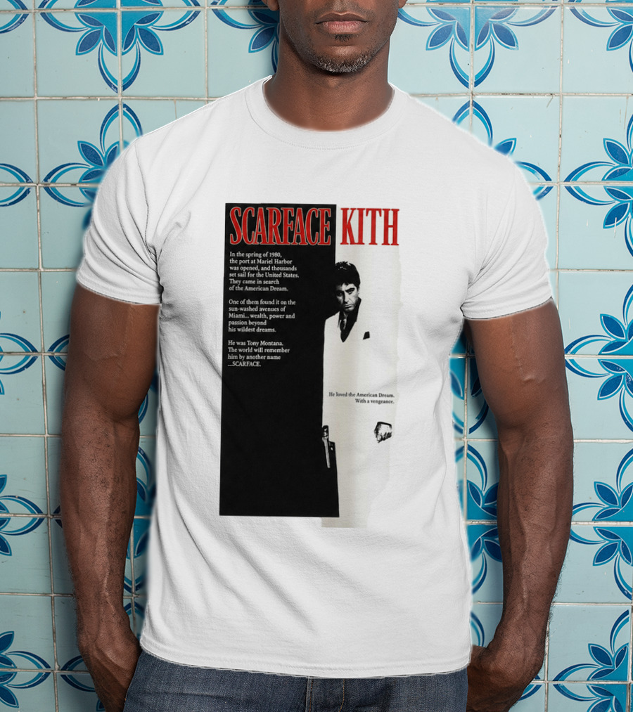 Scarface Kith Tony Montana American Dream 1980 T-Shirt