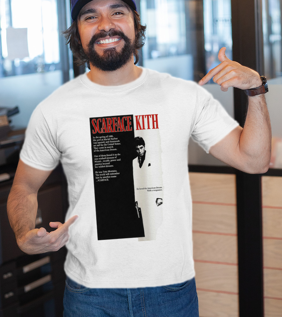 Scarface Kith Tony Montana American Dream 1980 T-Shirt