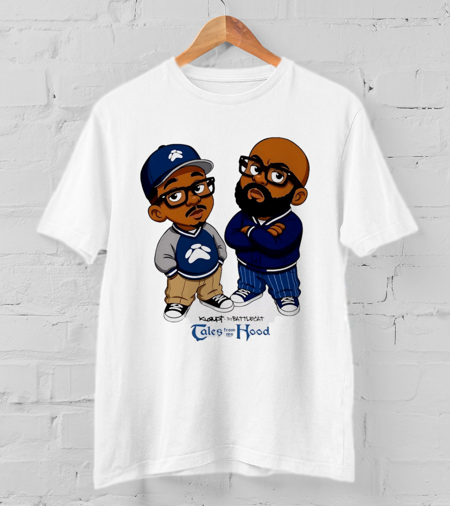 Kurupt DJ Battlecat Tales From My Hood Characters T-Shirt