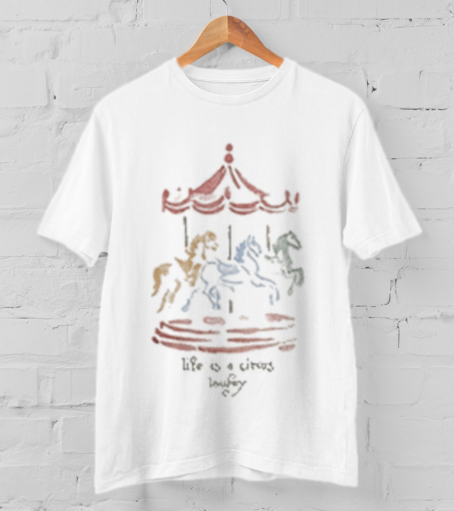Laufey Carousel Life Is A Climb T-Shirt