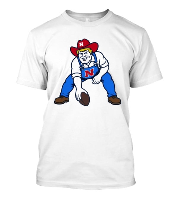 Herbie Husker Nebraska Cornhuskers Iconic Football T-Shirt